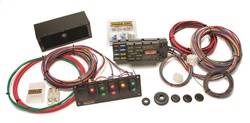 Painless Wiring - Painless Wiring 50005 10 Circuit Race Only Chassis Harness/Switch Panel Kit - Image 1
