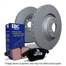 EBC Brakes - EBC Brakes S20K2047 S20 Kits Ultimax and Plain Rotors - Image 1