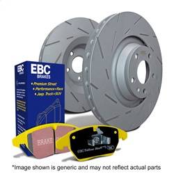 EBC Brakes - EBC Brakes S9KF1025 S9 Kits Yellowstuff and USR Rotors - Image 1
