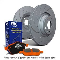 EBC Brakes - EBC Brakes S8KR1003 S8 Kits Orangestuff and GD Rotors - Image 1