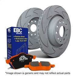 EBC Brakes - EBC Brakes S7KF1057 S7 Kits Orangestuff and BSD Rotors - Image 1
