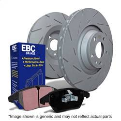 EBC Brakes - EBC Brakes S2KF1502 S2 Kits Greenstuff 2000 and USR Rotors - Image 1