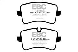 EBC Brakes - EBC Brakes DP42082R Yellowstuff Street And Track Brake Pads - Image 1