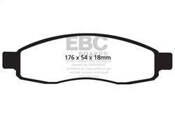 EBC Brakes - EBC Brakes DP41698R Yellowstuff Street And Track Brake Pads - Image 1