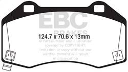 EBC Brakes - EBC Brakes UD13791 Ultimax OEM Replacement Brake Pads - Image 1