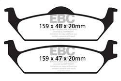 EBC Brakes - EBC Brakes UD963 Ultimax OEM Replacement Brake Pads - Image 1