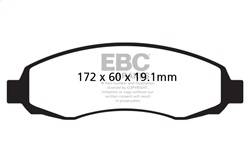 EBC Brakes - EBC Brakes UD962 Ultimax OEM Replacement Brake Pads - Image 1