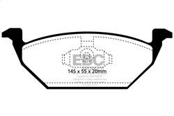 EBC Brakes - EBC Brakes DP31117C Redstuff Ceramic Low Dust Brake Pads - Image 1