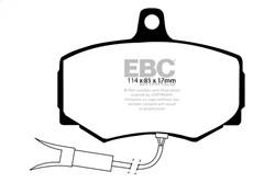 EBC Brakes - EBC Brakes DP3756/2C Redstuff Ceramic Low Dust Brake Pads - Image 1