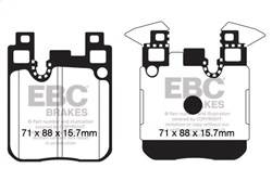 EBC Brakes - EBC Brakes DP22133 Greenstuff 2000 Series Sport Brake Pads - Image 1
