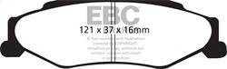 EBC Brakes - EBC Brakes DP21160 Greenstuff 2000 Series Sport Brake Pads - Image 1