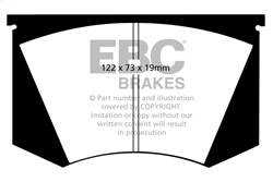 EBC Brakes - EBC Brakes DP4223R Yellowstuff Street And Track Brake Pads - Image 1
