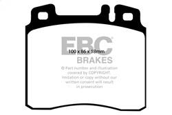 EBC Brakes - EBC Brakes DP4963R Yellowstuff Street And Track Brake Pads - Image 1