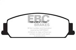 EBC Brakes - EBC Brakes UD1351 Ultimax OEM Replacement Brake Pads - Image 1