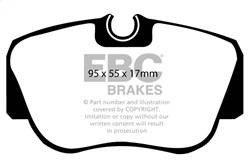 EBC Brakes - EBC Brakes UD487 Ultimax OEM Replacement Brake Pads - Image 1
