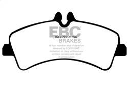 EBC Brakes - EBC Brakes UD1318 Ultimax OEM Replacement Brake Pads - Image 1