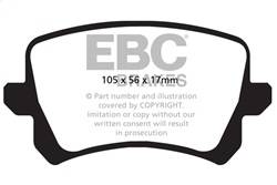 EBC Brakes - EBC Brakes UD1348 Ultimax OEM Replacement Brake Pads - Image 1