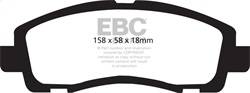 EBC Brakes - EBC Brakes UD1102 Ultimax OEM Replacement Brake Pads - Image 1