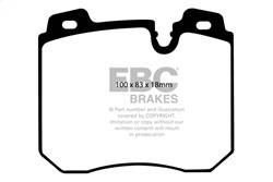 EBC Brakes - EBC Brakes DP3886C Redstuff Ceramic Low Dust Brake Pads - Image 1