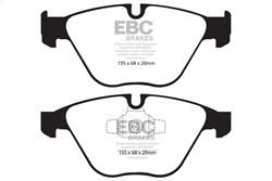 EBC Brakes - EBC Brakes DP31512C Redstuff Ceramic Low Dust Brake Pads - Image 1