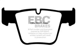 EBC Brakes - EBC Brakes DP31941C Redstuff Ceramic Low Dust Brake Pads - Image 1