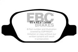 EBC Brakes - EBC Brakes DP21338 Greenstuff 2000 Series Sport Brake Pads - Image 1