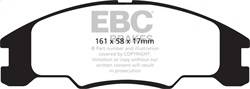 EBC Brakes - EBC Brakes DP21822 Greenstuff 2000 Series Sport Brake Pads - Image 1