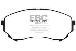 EBC Brakes - EBC Brakes DP21828 Greenstuff 2000 Series Sport Brake Pads - Image 1