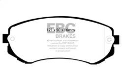 EBC Brakes - EBC Brakes DP21279 Greenstuff 2000 Series Sport Brake Pads - Image 1