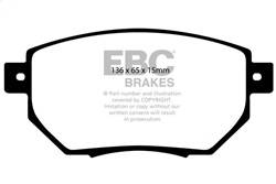 EBC Brakes - EBC Brakes DP21659 Greenstuff 2000 Series Sport Brake Pads - Image 1