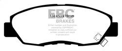 EBC Brakes - EBC Brakes DP2812/2 Greenstuff 2000 Series Sport Brake Pads - Image 1