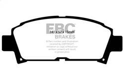EBC Brakes - EBC Brakes DP2995 Greenstuff 2000 Series Sport Brake Pads - Image 1