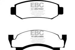 EBC Brakes - EBC Brakes DP61261 6000 Series Greenstuff Truck/SUV Brakes Disc Pads - Image 1