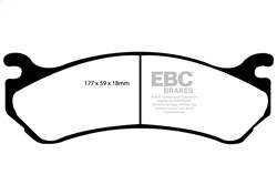 EBC Brakes - EBC Brakes DP61304 6000 Series Greenstuff Truck/SUV Brakes Disc Pads - Image 1