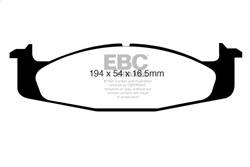 EBC Brakes - EBC Brakes DP41260R Yellowstuff Street And Track Brake Pads - Image 1