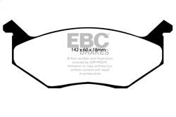 EBC Brakes - EBC Brakes DP4678R Yellowstuff Street And Track Brake Pads - Image 1