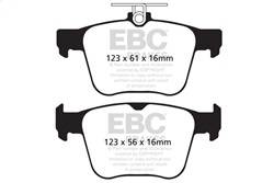 EBC Brakes - EBC Brakes DP42173R Yellowstuff Street And Track Brake Pads - Image 1
