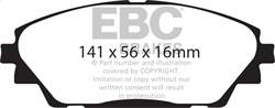 EBC Brakes - EBC Brakes DP42185R Yellowstuff Street And Track Brake Pads - Image 1