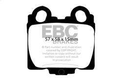 EBC Brakes - EBC Brakes UD771 Ultimax OEM Replacement Brake Pads - Image 1