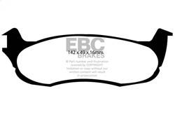 EBC Brakes - EBC Brakes UD879 Ultimax OEM Replacement Brake Pads - Image 1