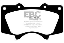 EBC Brakes - EBC Brakes UD976 Ultimax OEM Replacement Brake Pads - Image 1