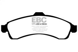 EBC Brakes - EBC Brakes DP31618C Redstuff Ceramic Low Dust Brake Pads - Image 1