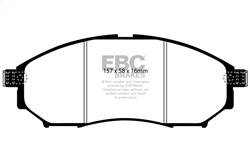 EBC Brakes - EBC Brakes DP31671C Redstuff Ceramic Low Dust Brake Pads - Image 1
