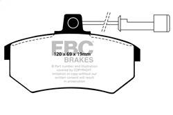 EBC Brakes - EBC Brakes DP3486C Redstuff Ceramic Low Dust Brake Pads - Image 1
