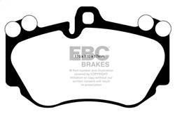 EBC Brakes - EBC Brakes DP31905C Redstuff Ceramic Low Dust Brake Pads - Image 1