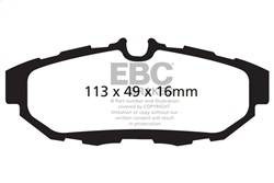 EBC Brakes - EBC Brakes DP21870 Greenstuff 2000 Series Sport Brake Pads - Image 1