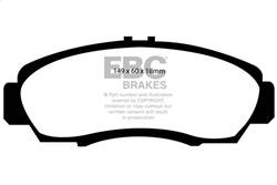 EBC Brakes - EBC Brakes DP21610 Greenstuff 2000 Series Sport Brake Pads - Image 1