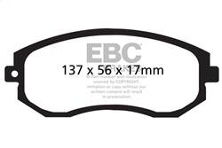 EBC Brakes - EBC Brakes DP51884NDX Bluestuff NDX Full Race Brake Pads - Image 1