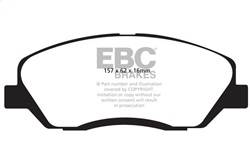 EBC Brakes - EBC Brakes DP61783 6000 Series Greenstuff Truck/SUV Brakes Disc Pads - Image 1