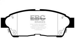 EBC Brakes - EBC Brakes DP6964 6000 Series Greenstuff Truck/SUV Brakes Disc Pads - Image 1